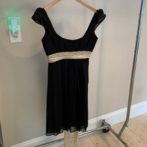 Milly Black Cocktail Dress. Size 2.